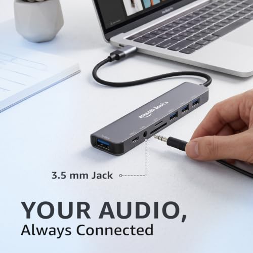 Amazon Basics 8-in-1 USB Hub
