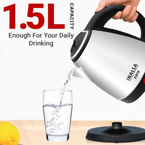 INALSA Electric Kettle 1.5 Liter