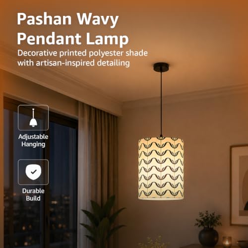 Amazon Basics Pashan Wavy Pendant