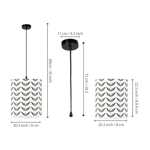 Amazon Basics Pashan Wavy Pendant