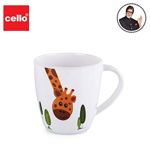 Cello Melamine Mug - Set of 4, Multicolor, 200ml - Image 3