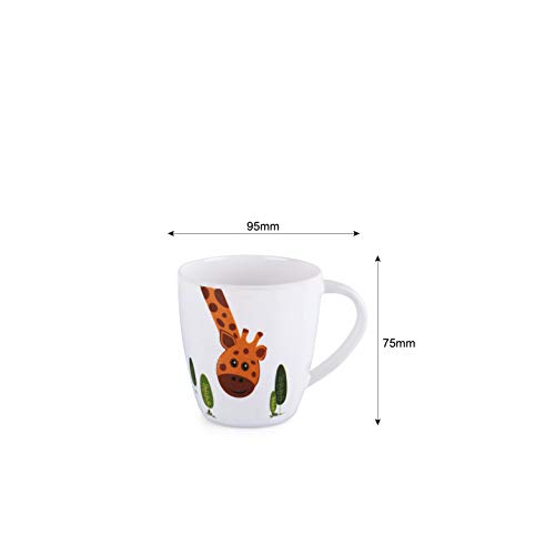 Cello Melamine Mug - Set of 4, Multicolor, 200ml - Image 5