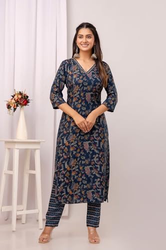 Kalaanj Women Women Rayon Blend Kurta Set - Image 7