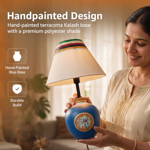 Amazon Basics Warli Whispers Blue