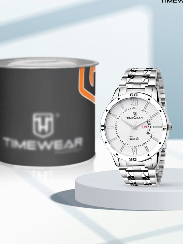 TIMEX Silver Dial Stainless Steel Analog Watch - For Men TW00ZR3 - Image 7