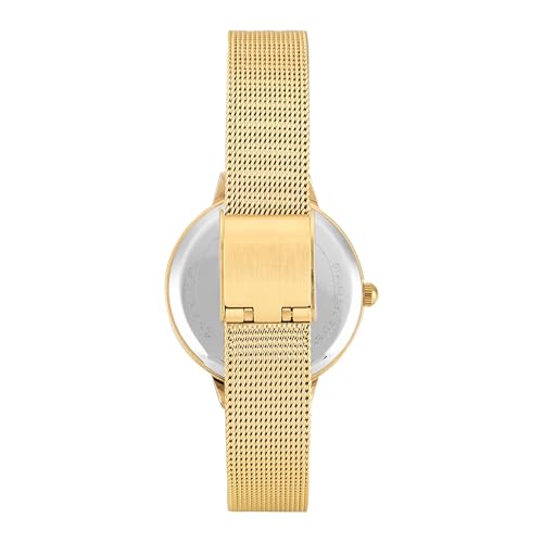 TIMEX Champagne Round Dial Analog Women's Watch - TWEL22401 - Image 5
