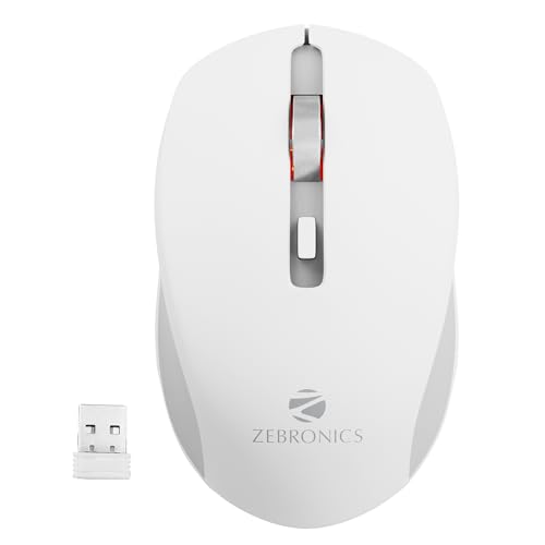 ZEBRONICS Zeb-Jaguar Wireless Mouse, 2.4GHz