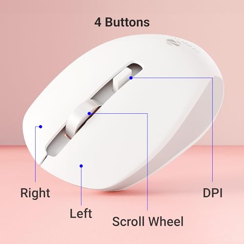 ZEBRONICS Zeb-Jaguar Wireless Mouse, 2.4GHz