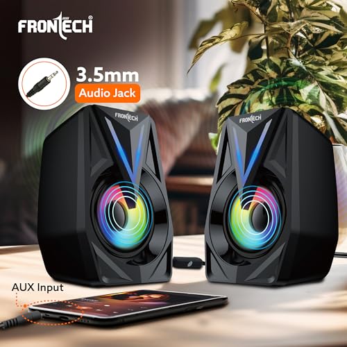 FRONTECH Multimedia Speakers, 12W Output