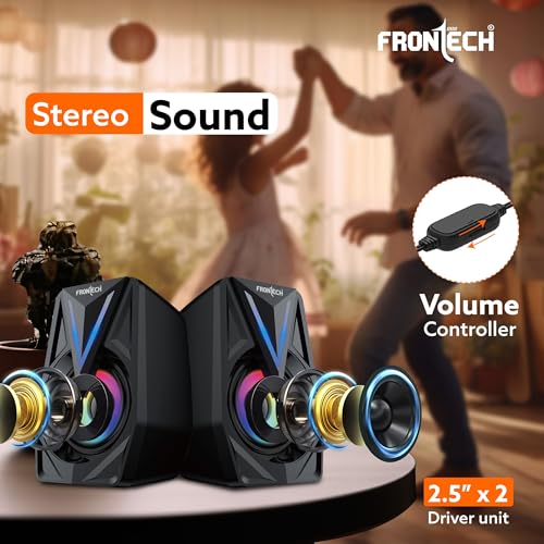 FRONTECH Multimedia Speakers, 12W Output