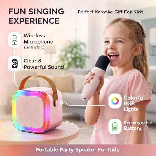 Kids Karaoke Machine with Wireless