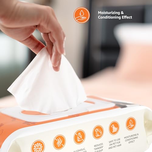 Amazon Basics Pet Grooming Wipes