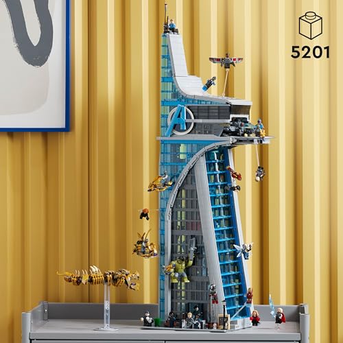 LEGO Marvel Avengers Tower 76269 Building Blocks for 18+ Gift - Image 3