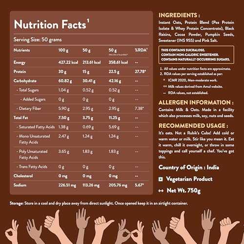Nutrabay High Protein Oats