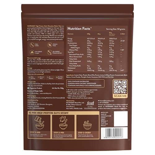 Nutrabay High Protein Oats