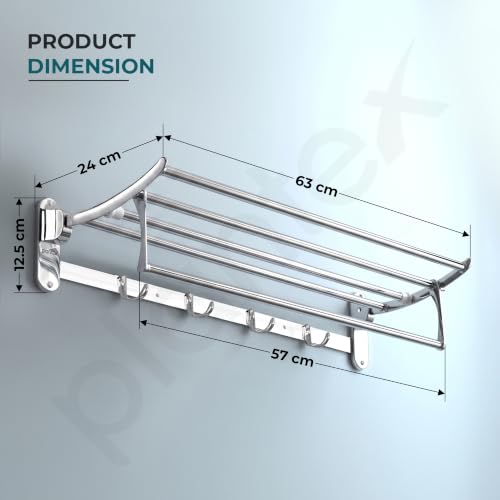 Plantex Stainless Steel Folding Towel