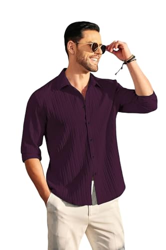 DEELMO Men's Casual Button Down