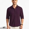 DEELMO Men's Casual Button Down
