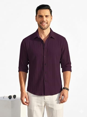 DEELMO Men's Casual Button Down