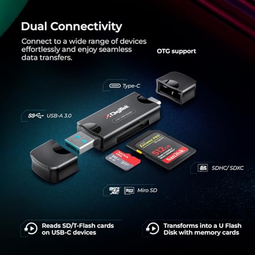 Digitek DCR-007 USB-A 3.0 &