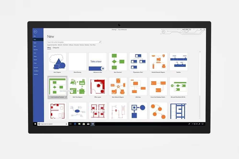 TECHLOCKER Visio Professional Pro 2021
