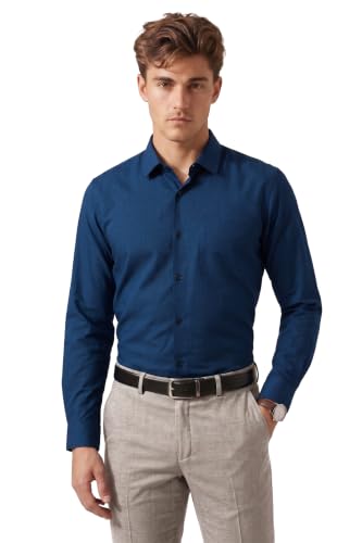 Peter England Men's Everyday Solid