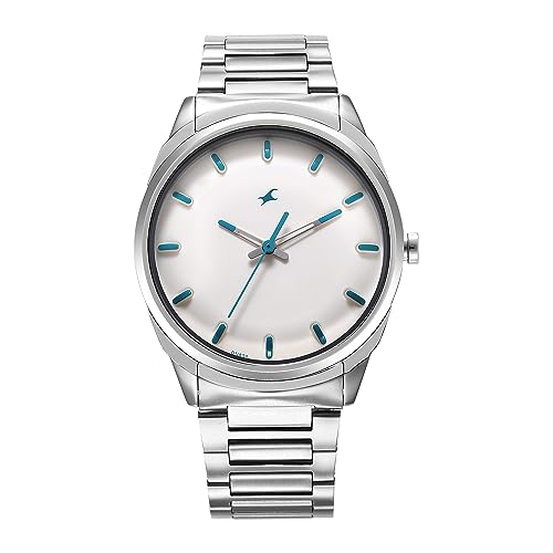 Fastrack Quartz Analog White Dial