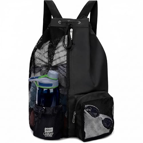 Questsole Mesh Drawstring Backpack