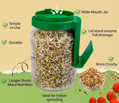 HomeWiz Sprout Maker Jar