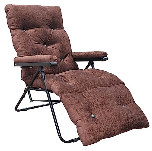 Spacecrafts Recliner Folding Easy Chair, Space Saving, Lazy Chair, Brown