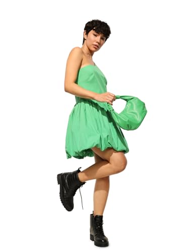 ONLY Women's One Shoulder Balloon Mini Dress