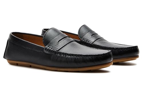 Symbol Premium Mens Smart Casual Driver Leather Shoes (Loafers)