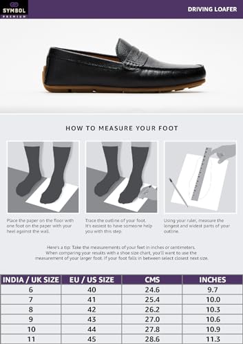 Symbol Premium Mens Smart Casual Driver Leather Shoes (Loafers) - Image 5