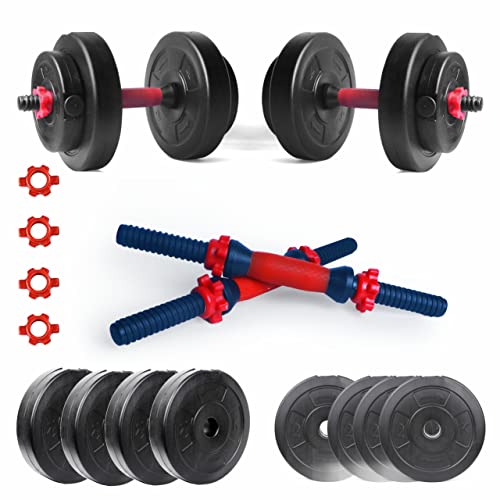 ARTINO Adjustable Dumbbell, Black PVC