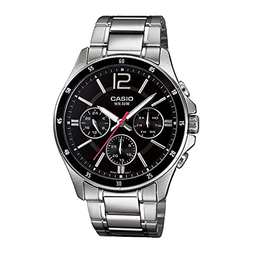 Casio Analog Black Dial Men's Watch - MTP-1374D-1AVDF (A832)