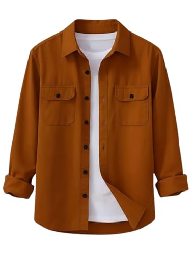 DEELMO Men’s Stylish Cotton Blend