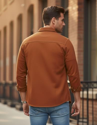 DEELMO Men’s Stylish Cotton Blend