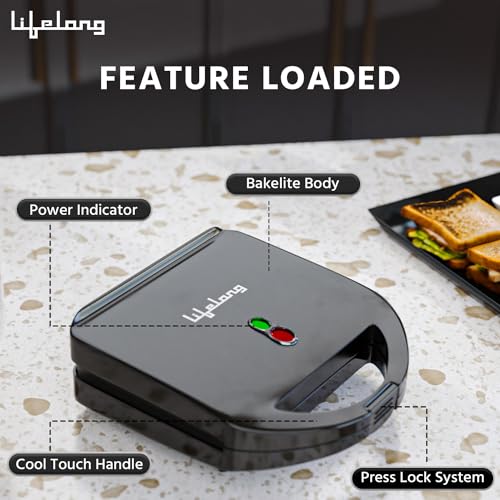 Lifelong LLSM120G Sandwich Griller, Classic