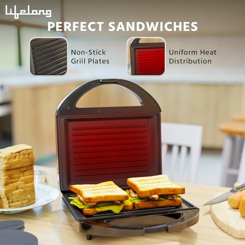 Lifelong LLSM120G Sandwich Griller, Classic