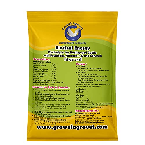 Growel Agrovet Electral Powder Electrolytes