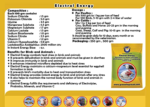 Growel Agrovet Electral Powder Electrolytes