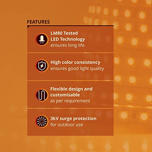 wipro Garnet 50 mtr LED