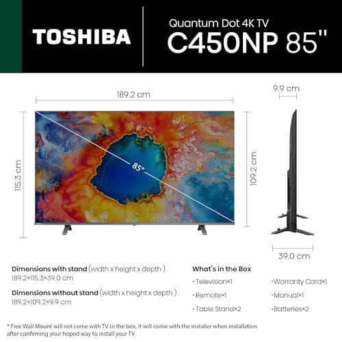 Toshiba 215 cm C450NP Series