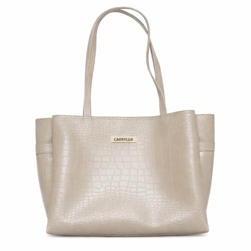 Carrylux Large Capacity Croco Pattern