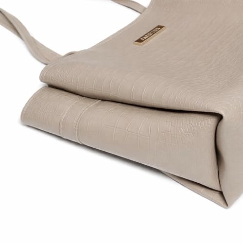 Carrylux Large Capacity Croco Pattern