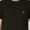 Lux Nitro Pack of 2 Men's Round Neck Solid Tshirt Black - Image 5