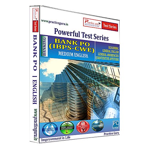 Practice Guru Bank PO (IBPS-CWE) Test Series (CD) [CD-ROM]