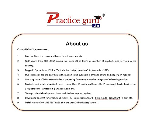 Practice Guru Bank PO (IBPS-CWE) Test Series (CD) [CD-ROM] - Image 4