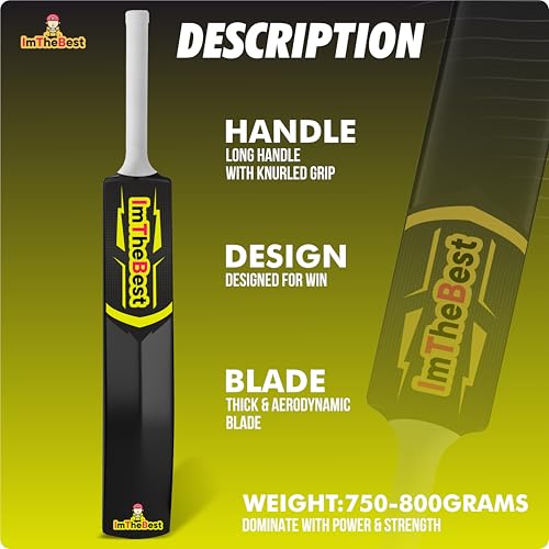 ImTheBest Plastic Cricket Bat Size