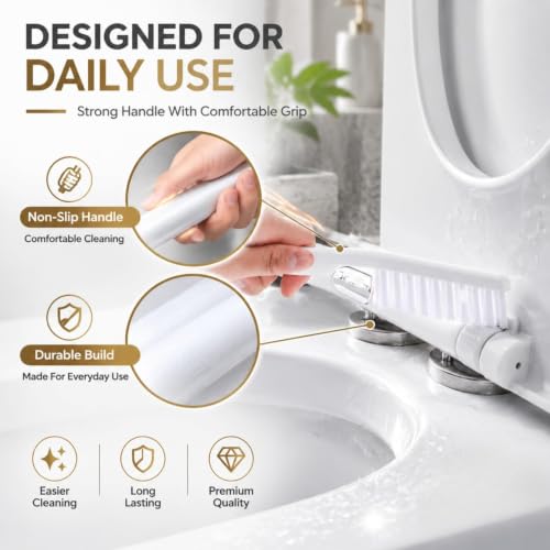 Silicone Toilet Brush and Holder